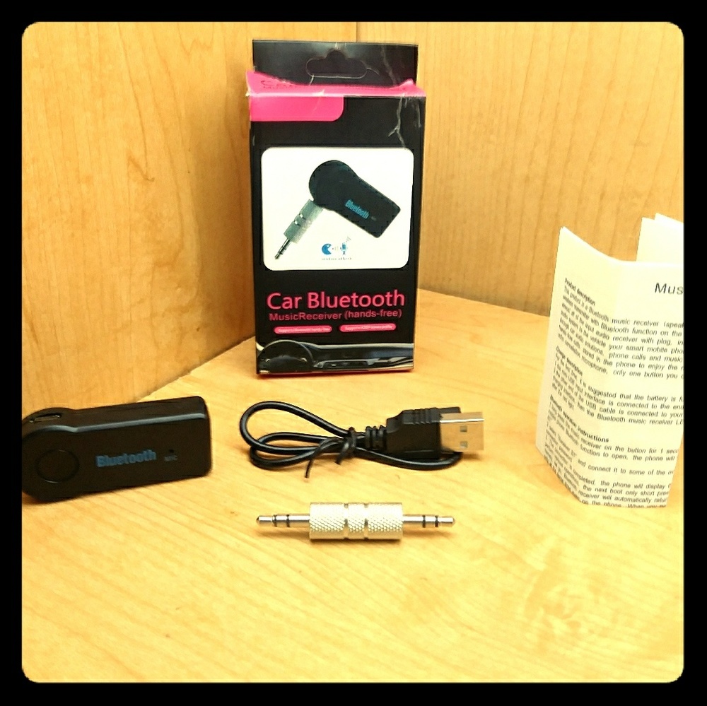 Bluetooth Reciever For Cars/ Home Audio Systems